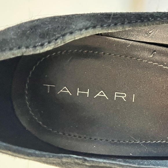 Tahari Women’s Black Suede Mary Jane Heels | Style: Eva | Size 8.5M - Picture 13 of 14